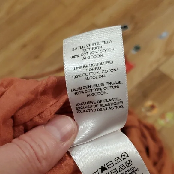 Lucky Brand Rust Crochet Top Halter Dress - Picture 8 of 8